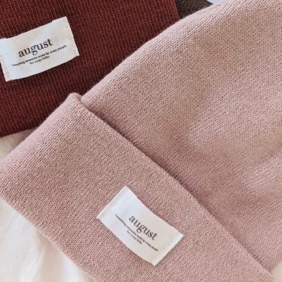 Mimi & August Beanie in Pale Rose - Picture 2 of 6